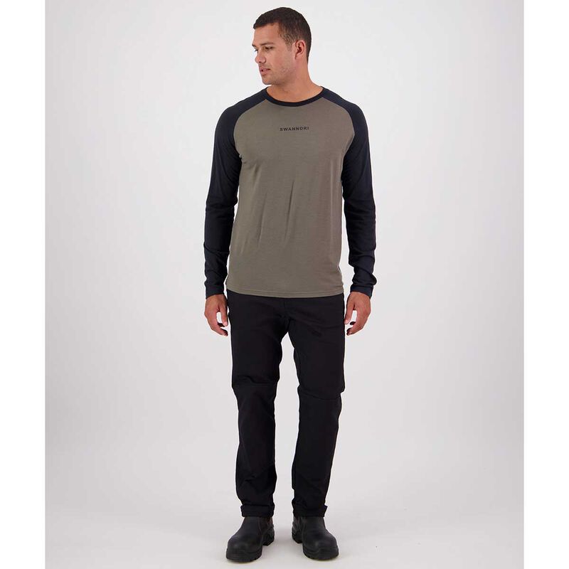 Swanndri Carlton Men's Ls Merino Tee image number 3